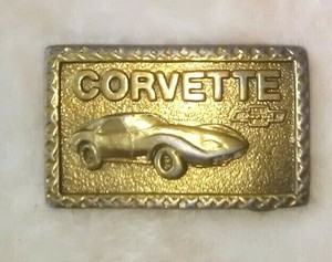 corvette belt buckle