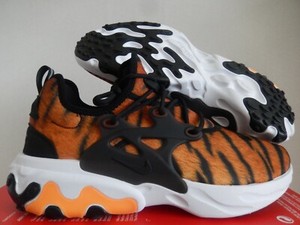 nike react presto orange and black