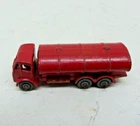 Matchbox Lesney 11a ERF Tanker in Red with Gold Trim and Metal Wheels