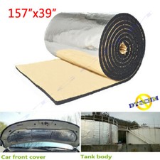 157*39"" Car Heat Sound Proofing Deadener Insulation Mat Shield Noise Pad 5mm
