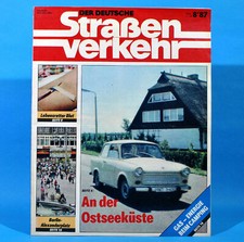 German Road Traffic 8/1987 Ribnitz-Damgarten Velorex 700 Bautzen M5