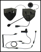 IMC MOTORCOM HS-170 - HALF / SHORTY STYLE HELMET HEADSET FOR TWO-WAY RADIOS