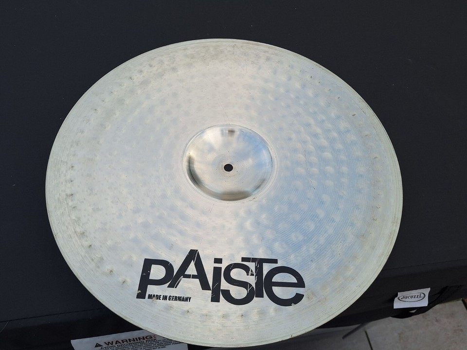 Paiste 402. 18 Inch CRASH/RIDE (Nickle Silver) eBay