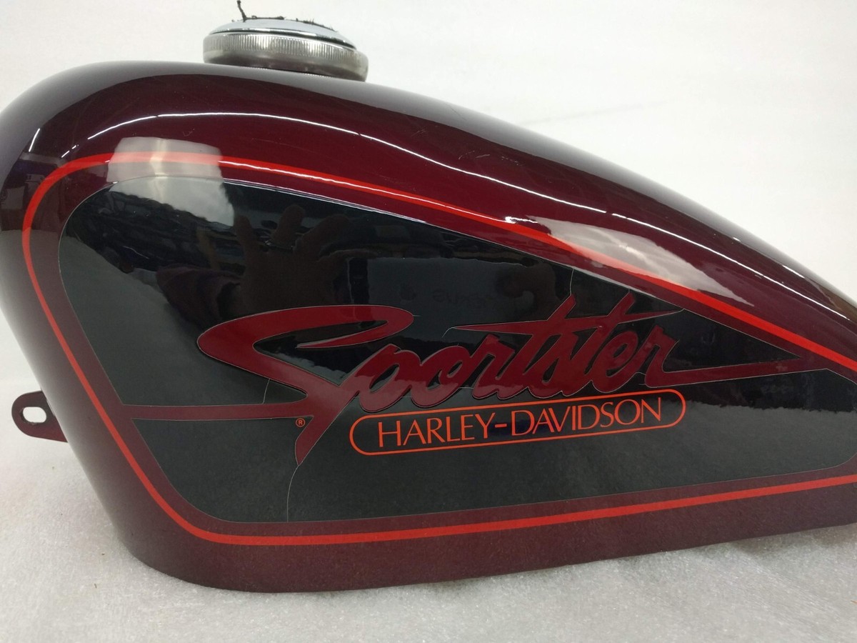 Harley-Davidson Sportster タンク 赤 1983-1990 Harley-Davidson Sportster Tank Red | eBay