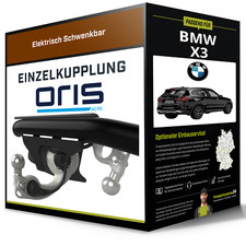 Schwenkbare Anhängerkupplung für BMW X3 07.2017-jetzt Typ G01 / F97 / G08 Oris
