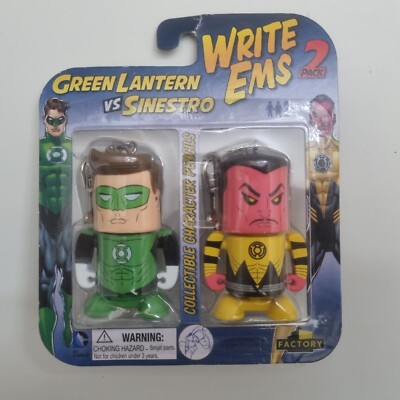 DC Write EMS 2er Pack Green Lantern vs Sinestro - Verpackung leichte Gebrauchsspuren