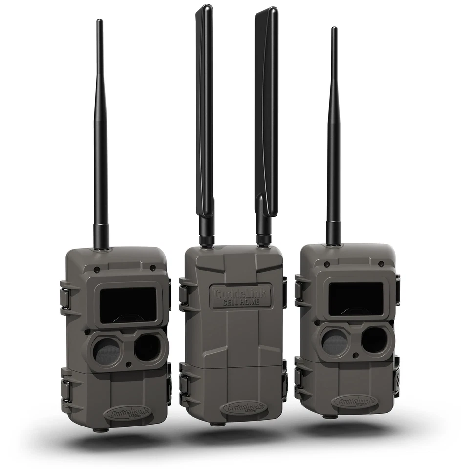 CuddeLink 2 Plus 1 Starter Kit with Cell Home and IR Remote Cameras