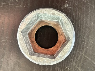 P-9 Perry Propeller Nut Zinc Anode - 2'' Shaft