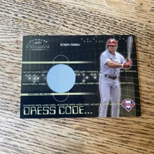 2003 Donruss Dress Code /500 Bobby Abreu Patch 