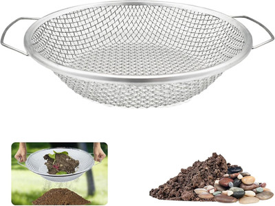 Soil Sifter for Gardening, Rock Sifter for 5Gallon Bucket, Dirt Sifter Compost S