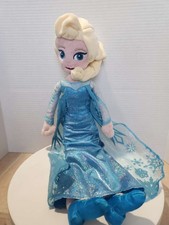Disney Store Frozen ELSA 18" Plush Rag Doll Stuffed Animal Toy Collectible
