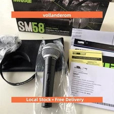 SM58S Dynamic Vocal Microphone With On/Off Switch Free Shipping New US stock
