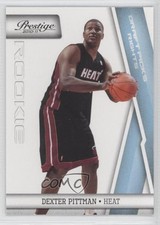 2010 Prestige Rookie Draft Picks Rights Light Blue /999 Dexter Pittman #240 fm0