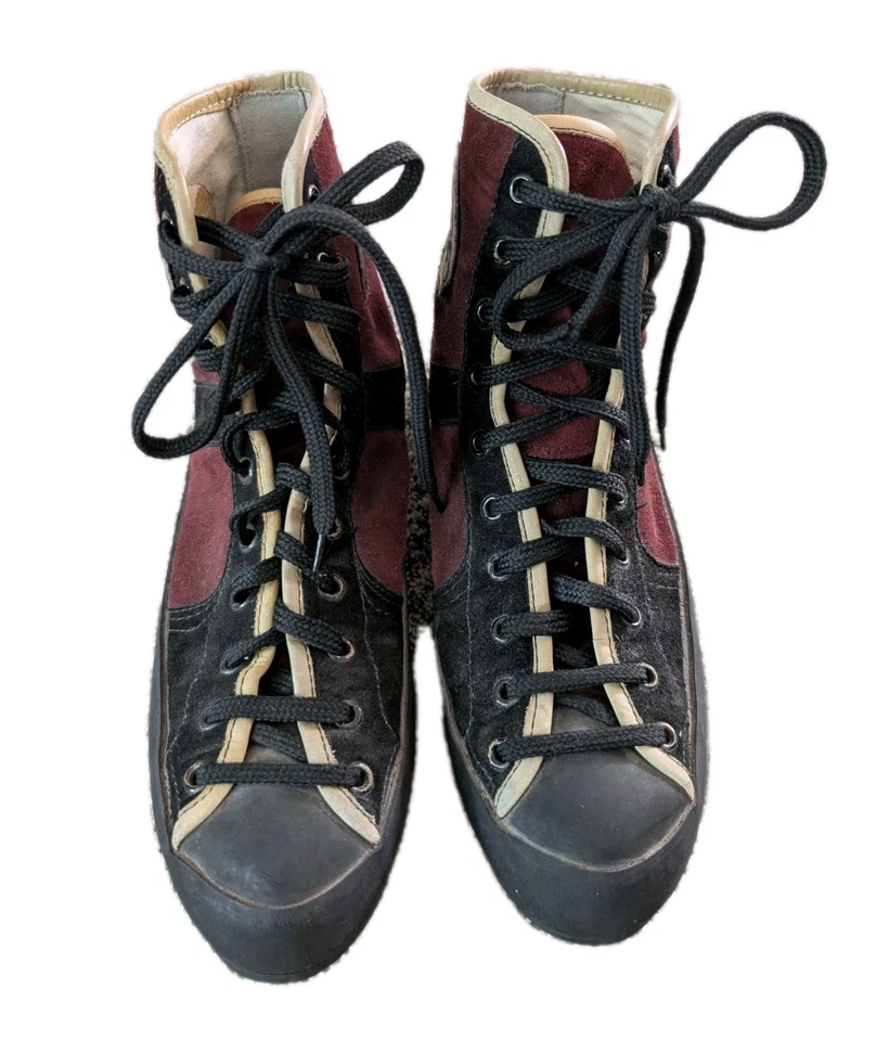 Zapatos de Escalada Vintage DOLOMITE Patrick Edlinger Talla 10 EE. UU. Para Hombre Hechos en Italia Foto 3 de 4