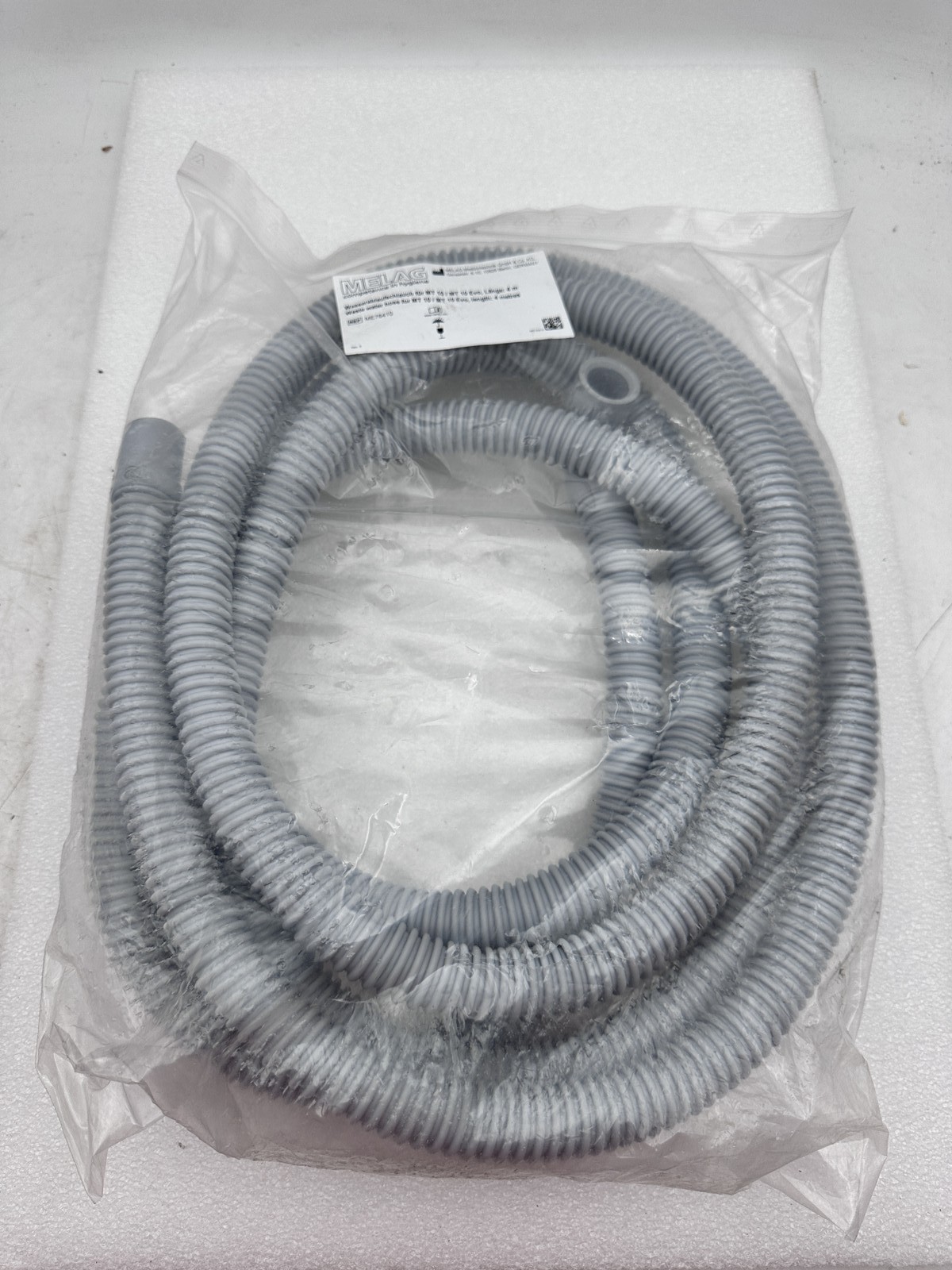 Tuyau de vidange MELAG ME76410 pour autoclaves MT 10 et MT 10 Evo longueur 4m