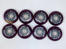 Hyper SuperLite 76mm 82A Inline Skate Rollerskate Wheels Set of 8  NOS