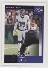 2020 Score Brandon Carr #52 0c4