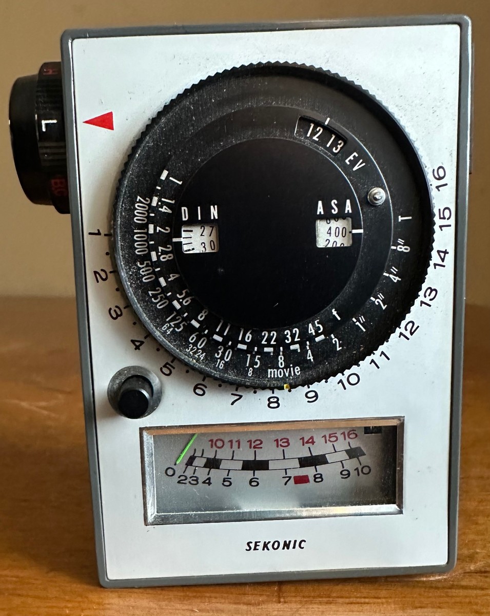 レア SEKONIC VIEWMETER セコニック ビューメーター L-206 Sekonic View Meter Model L-206 With Instruction and Case for sale