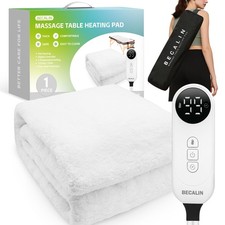 Massage Table Warmer Heating Pad Massage Bed Warmer Pad with 9 Hours Timer, 9...