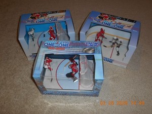 Hockey Freeze Frames, set of 3 with 2 players each