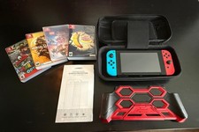 Nintendo switch console and games