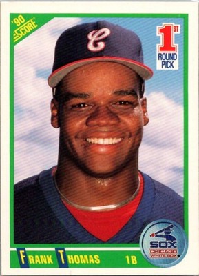 1990 Score #663 Frank Thomas