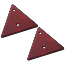  2 Pcs Roadside Reflective Triangles Vehicle Safety Sign Emergency Warning