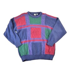 Vintage 1990s Jed Wear Wool Knit Sweater Mens S