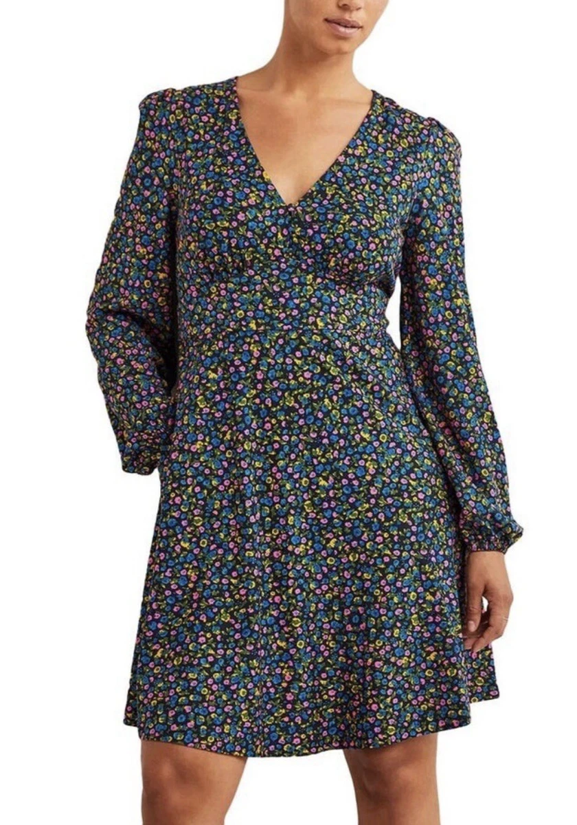 sachin and babi light blue dress Kristen Pleated Jersey Dress-High Risk Red, Ornate Blossom main image 0