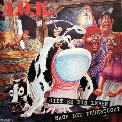 A.O.K.: Gibt Es Ein Leben Nach Dem Frühstück? ('95 DE Thrash/Punk CD Reiusse)