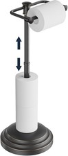 Bathroom Toilet Paper Holder Stand, Oil Rubbed Bronze Toilet Paper Holder