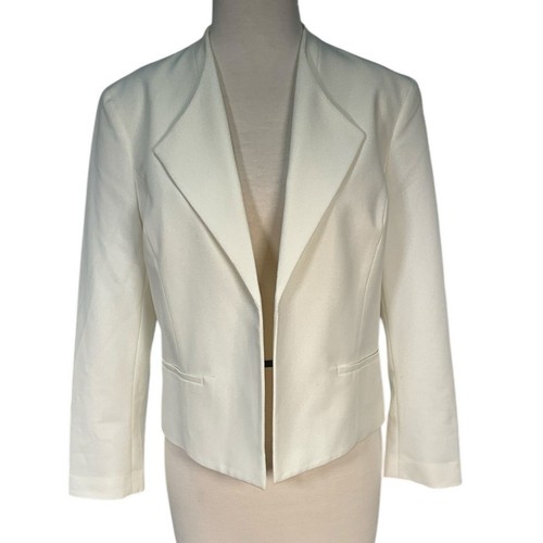 Blazer corto profesional Nike West blanco talla mediana ropa de trabajo estilo esmoquin - Imagen 1 de 11