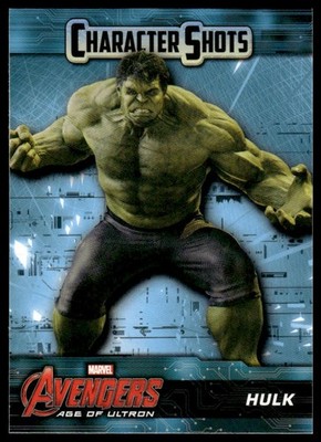 Hulk 2015 Upper Deck Avengers Age of Ultron #CS-4 Character Shots Insert