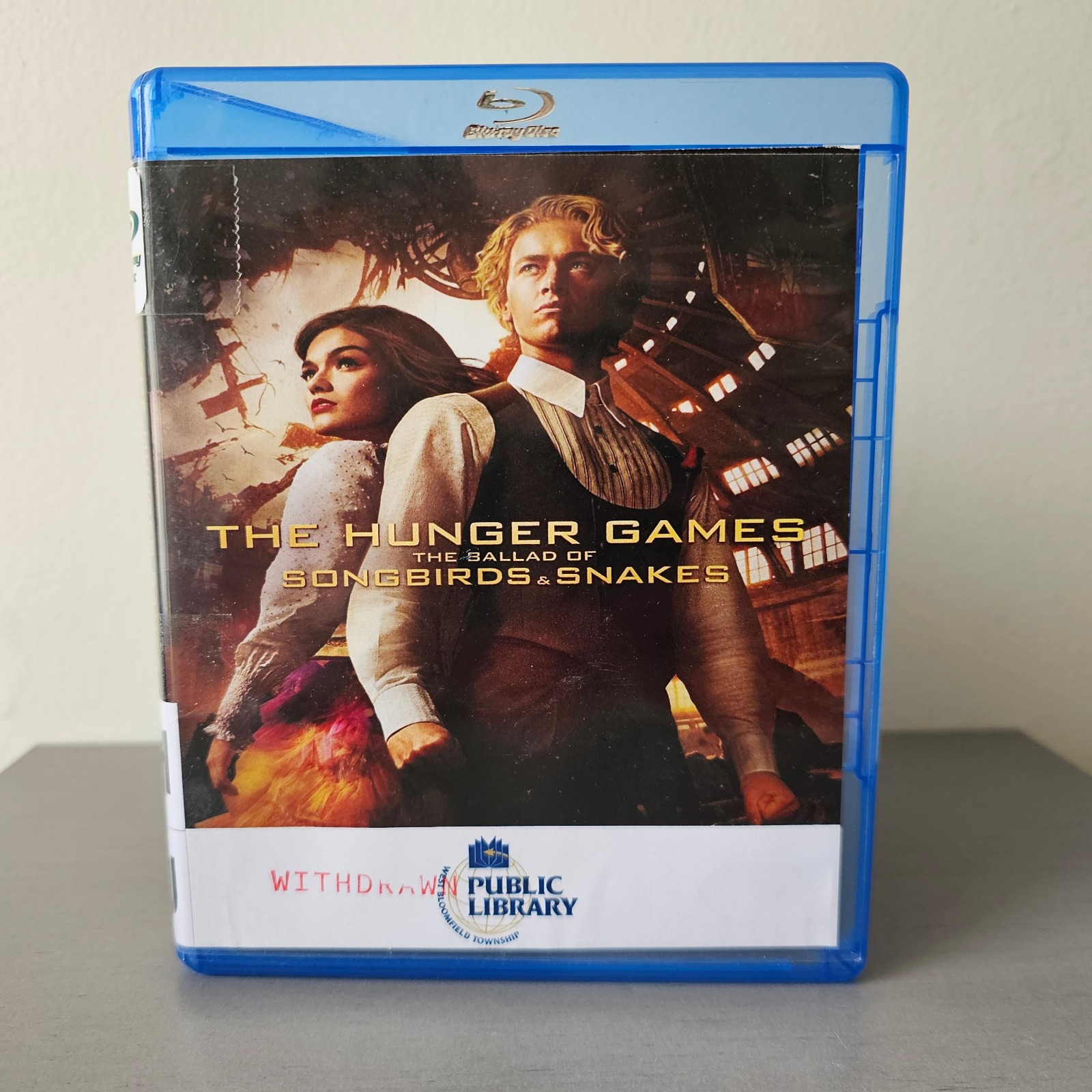 The Hunger Games The Ballad of Songbirds and Snakes ExLibrary BLU RAY (NO DVD)