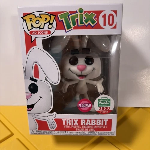 Funko Pop! Vinyl: Ad Icons - Trix Rabbit Flocked Exclusive #10 LE 3500