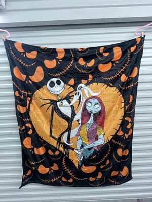 Throw Blanket Jack And Sally 50x60 Inch Cover Soft Bedding Gift