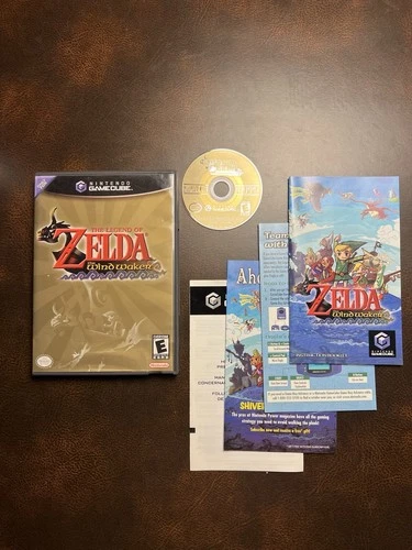 The Legend of Zelda: The Wind Waker (Nintendo GameCube) CIB COMPLETE Tested