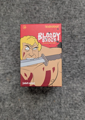 Kidrobot Venture Bros Bloody Brock Collectible Vinyl Figure New In Box Sealed