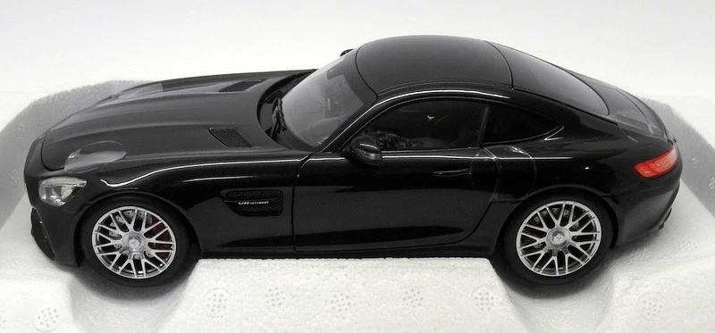 Norev 1/18 Scale Diecast 183497 Mercedes Benz AMG GTS 2018 Black Metallic - Image 3 of 4
