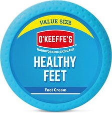 O'Keeffe's Healthy Feet Value Size Jar, 180g – Foot Cream for Extremely Dry,