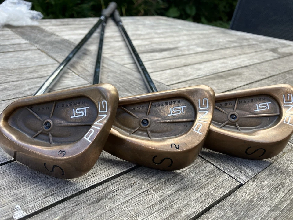 Ping ISI Irons BeCu Copper 1998 1-LW Rare Release - Image 4 of 4