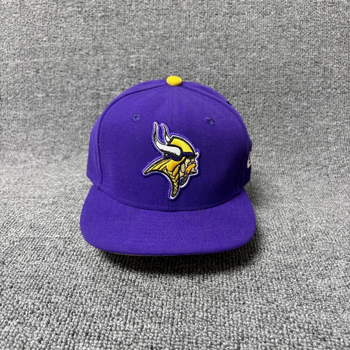 New Era 59FIFTY Minnesota Vikings Fitted Hat Purple Gold Underbrim NFL Cap