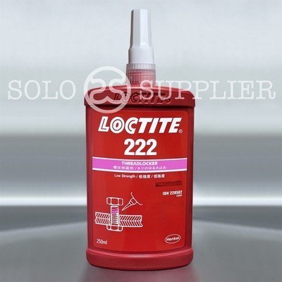 Loctite 222 Low Strength Threadlocker 250ml - Exp SALE 09/2026