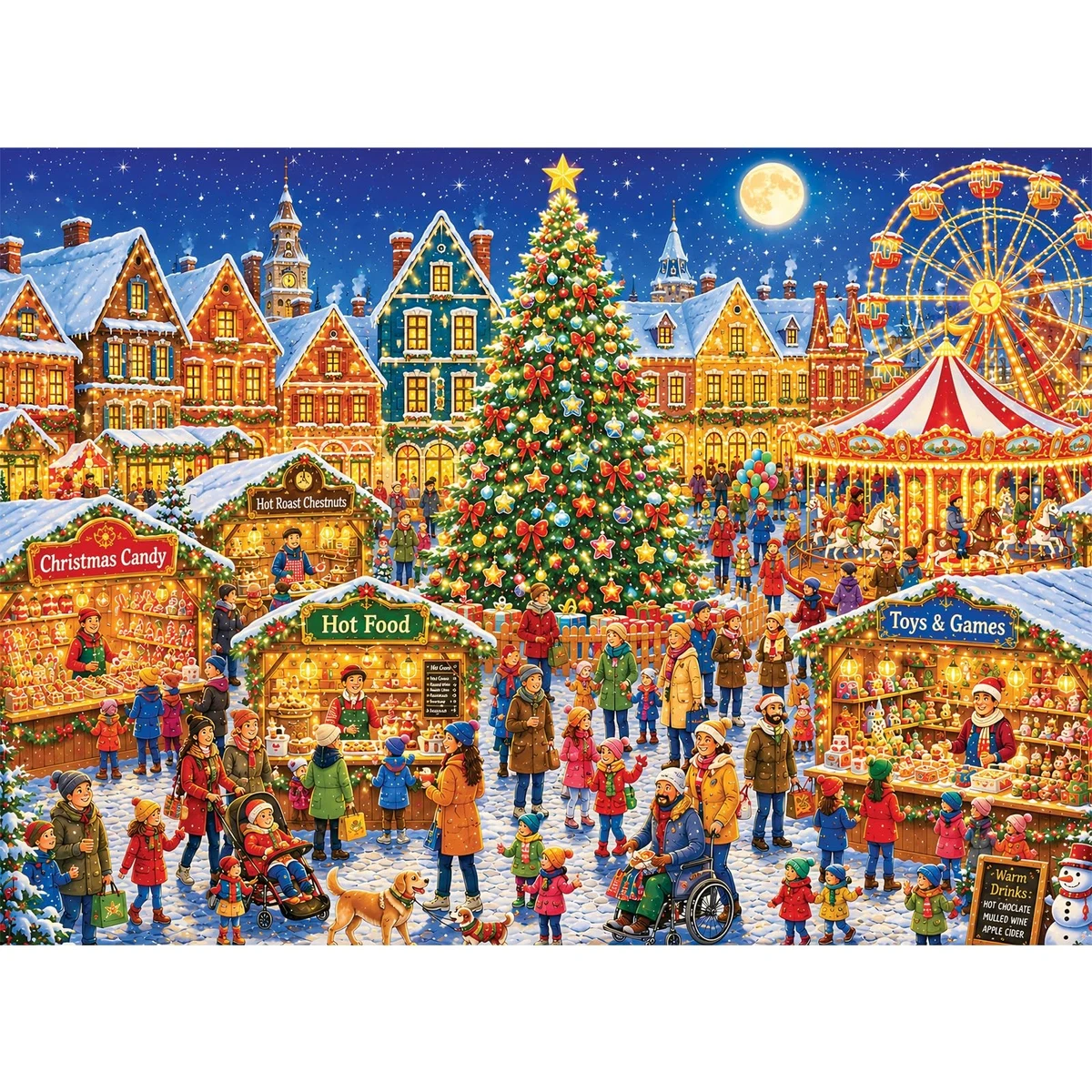 Christmas Puzzle for sale | eBay