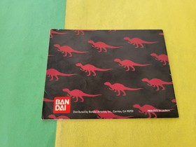 Dynowarz NES Original Manual No Game Nintendo