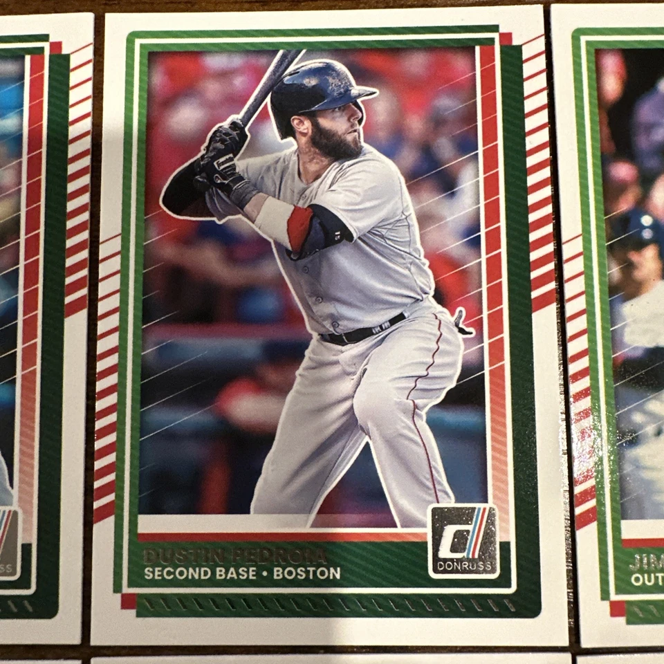 Juego completo de 12 cartas del equipo Donruss Boston Red Sox 2025 Roman Anthony Rated Prospect Foto 4 de 4
