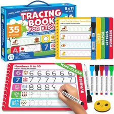 Preschool Learning Activities - Letter Tracing Books for Kids Ages 3-5 - Todd...