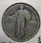 1929 P Standing Liberty Quarter Dollar 25C Cents Coin Silver VG