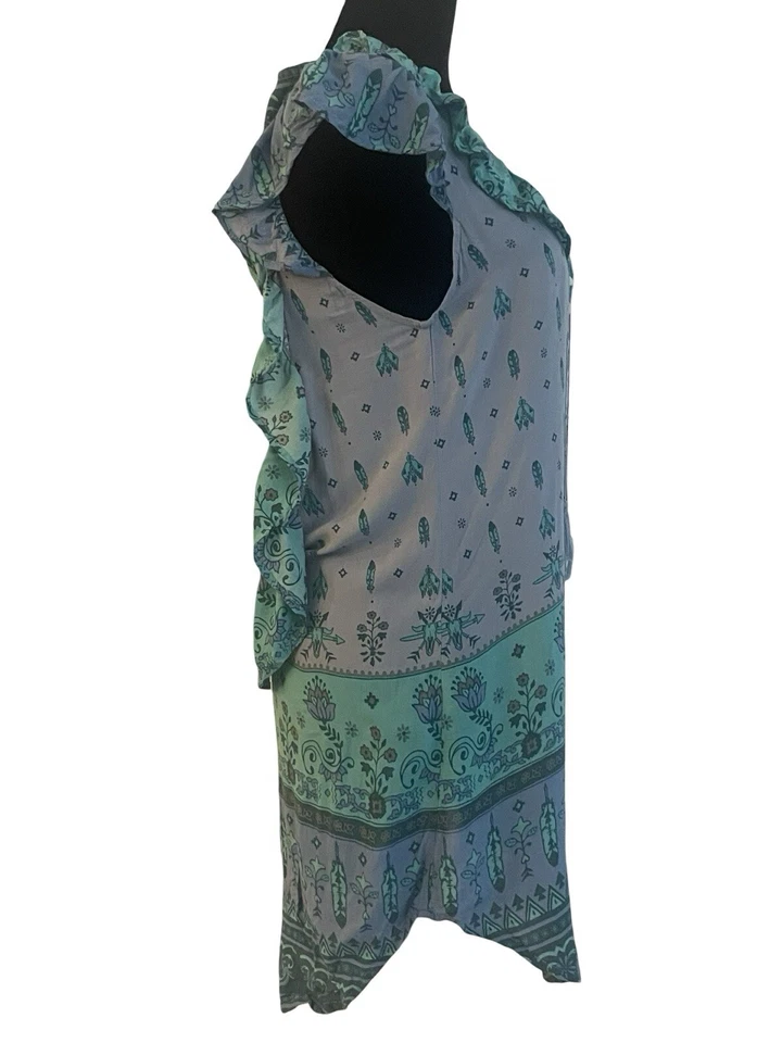 Vintage Sample Spell & the Gypsy Collective Desert Wanderer Mini Dress Sz S - Image 2 of 4