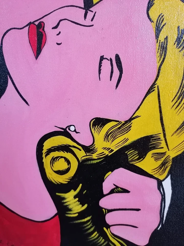 Pintura al óleo Roy Lichtenstein Foto 3 de 4